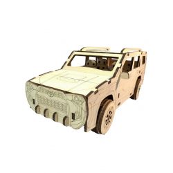 Дитячий 3D-конструктор із дерева Тойота