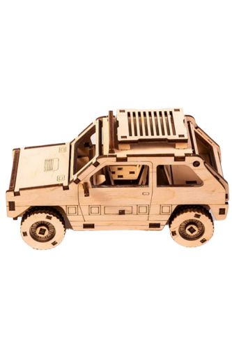 Дитячий 3D-конструктор із дерева Міні-автомобіль