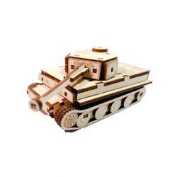 Дитячий 3D-конструктор із дерева Танк