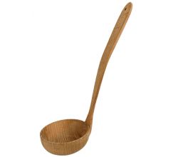 Ковш для перших страв із дерева