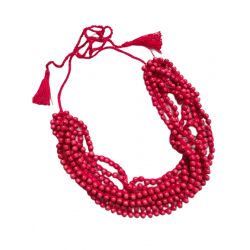 Necklace in ethnic style Coral Sea