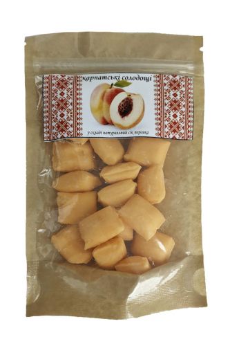 Цукерки із серії Карпатські Солодощі Персик