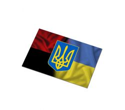 Магніт на м'якій основі Рідні прапори