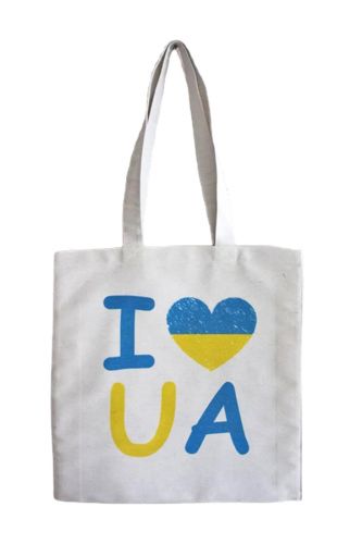 Сумка-шопер I love UA  e-018