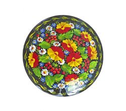 Скринька з Петриківським розписом Розкішний віночок