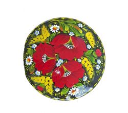 Скринька з Петриківським розписом Макове поле