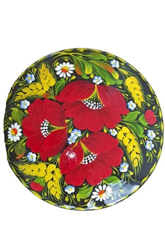 Скринька з Петриківським розписом Макове поле