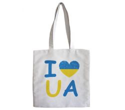Сумка-шопер I love UA  e-018
