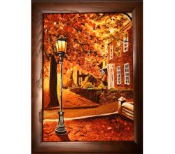 Картина з бурштину Ліхтар