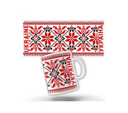 Керамічна чашка Київський орнамент