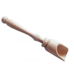 Ложка-ковш для спецій середня (довга ручка) 13 см