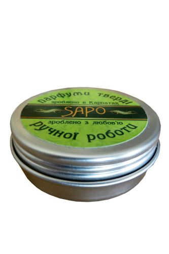 Solid perfume SAPO