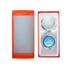 Брелок Я люблю Україну в подарунковій упаковці KD006111-1