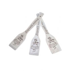 Лопатка з написом Дорогій тітці 