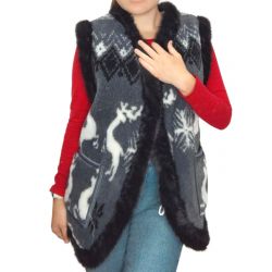 Жилетка із овечої вовни Олені