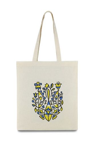 Сумка-шоппер Герб в орнаментном стиле sh015 Сумка-шоппер Герб в орнаментном стиле sh015