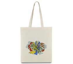 Сумка-шопер Калина та пшениця у гербовому стязі 