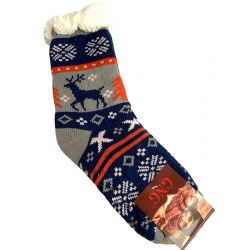 Теплі шкарпетки на овечій вовні Оленятка (розмір 35-38)