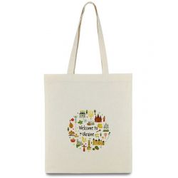 Shopper bag Welcome to Ukraine