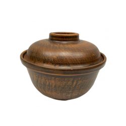 Піала глиняна з кришкою для запікання-6шт 