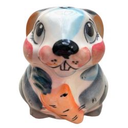 Фігурка з гжелевим розписом Марта (кольорова)