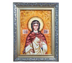 Ікона з бурштину Агнія 