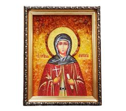 Ікона з бурштину Анастасія Патрикія 