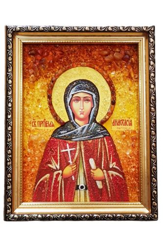 Ікона з бурштину Анастасія Патрикія 