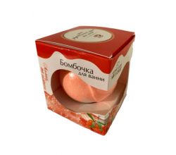 Бомбочка для ванни молоко та обліпиха 120г 