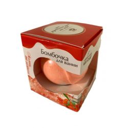 Бомбочка для ванни молоко та обліпиха 120г 