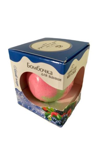 Бомбочка для ванни лісова ягода 120г 