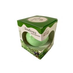 Бомбочка для ванни м'ята та ялівець 120г 