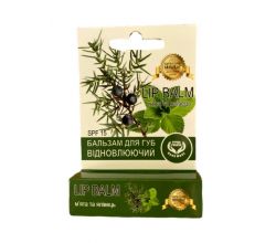Бальзам для губ Карпатська миловарня м'ята та ялівець 