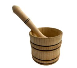 Ступка дерев'яна