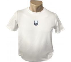 Чоловіча футболка герб біла 