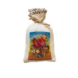 Магніт мішечок  Писанки з Великоднем 