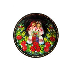 Тарілка розписна Сюжет М3 20 см 