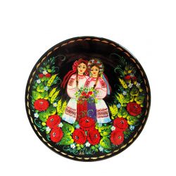 Тарілка розписна Сюжет М3 20 см 