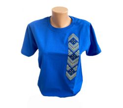 Koszulka Vysyvanka (niebieska)