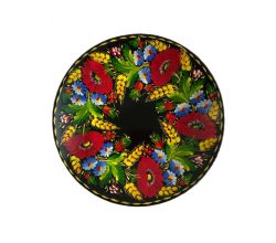 Тарілка розписана Віночок 20см 