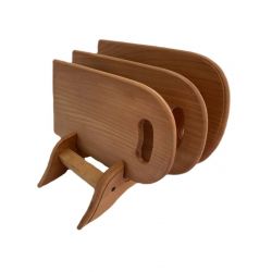Set of 3 boards on a stand (wood)