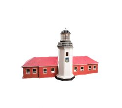 3D конструктор-Маяка з острова Зміїний з будівлею (створи сам)