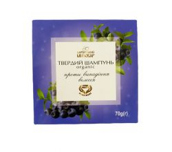Твердий шампунь  Проти випадіння волосся Чорниця