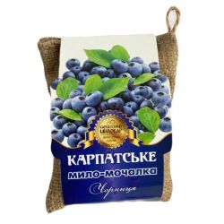 Мочалка для тіла Карпатський миловар / Чорниця