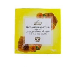 Твердий шампунь  для жирного волосся Об'єм та сяйво