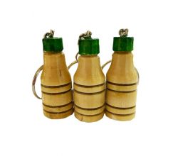 Брелок з дерева Пляшка bottle-6543