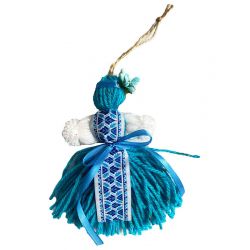 Doll-winder from thread №4 (15 cm)