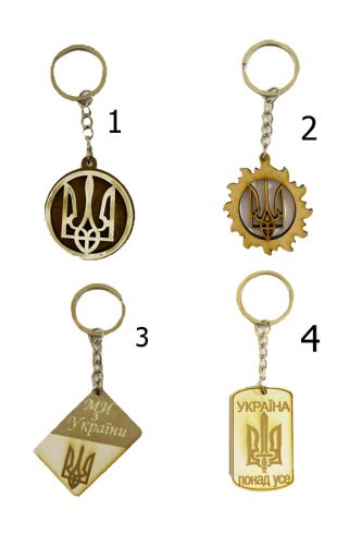 Keychain Coat of Arms - tree