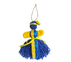 Лялька-мотанка з нитки №9 (15 см)