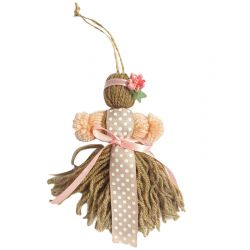 Doll-winder from thread №1 (15 cm)